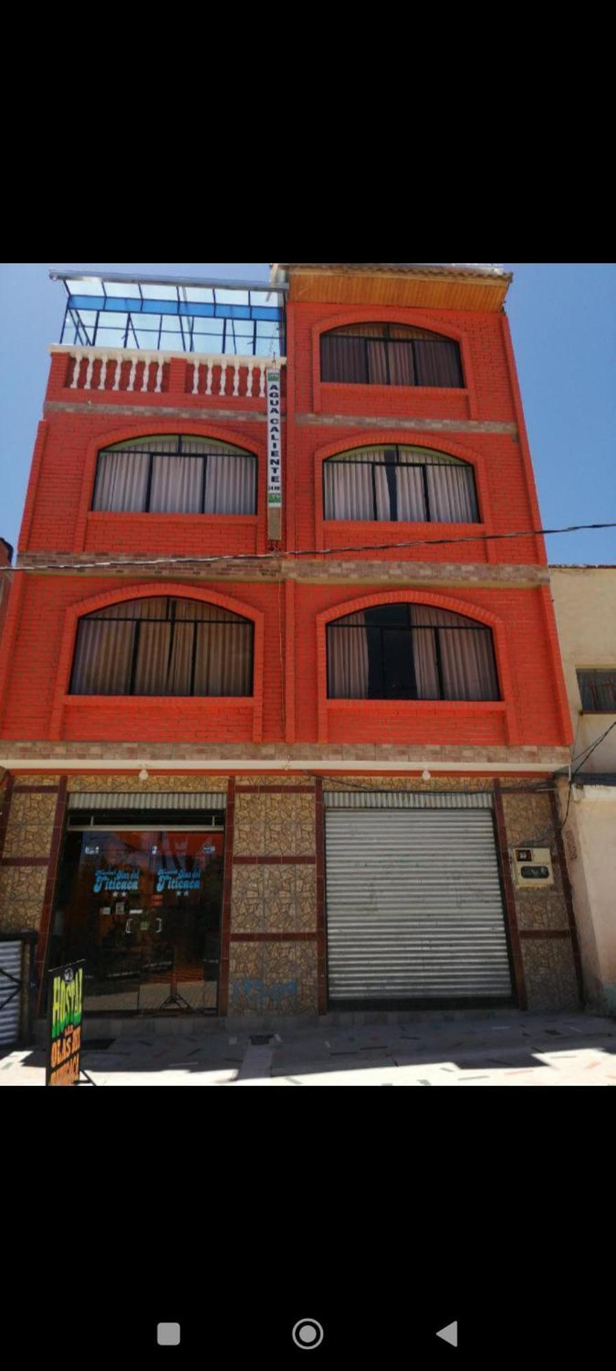 Olas Del Titicaca Backpackers Hostel Copacabana  Exterior foto