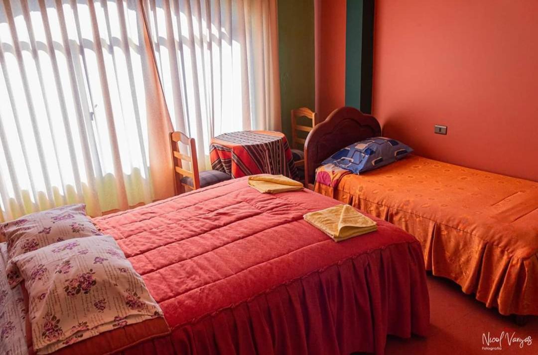 Olas Del Titicaca Backpackers Hostel Copacabana  Exterior foto